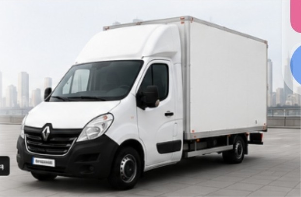 Renault Master z kontenerem